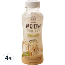 알티스트 한끼대신 오트볼 그레인 쉐이크, 50g, 4개
