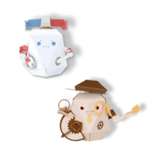 로보트리 경찰과도둑 움직이는 종이로봇 세트, 포리 아르 로얄버전