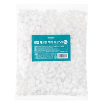 탐사 깨끗한 백색 자갈 5kg, 5호, 1개