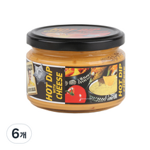 원티드 매운 치즈소스, 250g, 6개