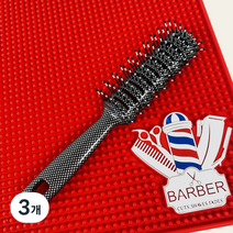 바버스토어 벤트 덴맨 드라이 포마드 업 헤어 브러쉬, 3개