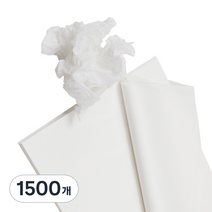 희망노트사 색화지 포장지 A4, 화이트, 1500개