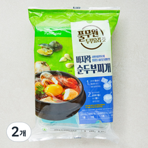풀무원 바지락순두부찌개, 602g, 2개
