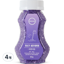 마크롱 라벤다향 청소기 살균 탈취제, 80g, 4개