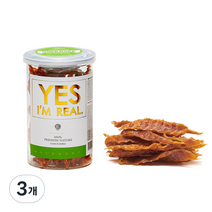 골드로니 예스아임리얼 강아지 수제간식, 닭가슴살 맛, 140g, 3개