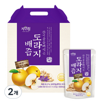 자연원 찬기운들 때 먹는 도라지배즙 14p, 2개, 1400ml