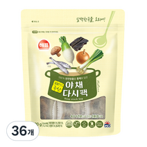 해표 야채 다시팩, 15g, 36개
