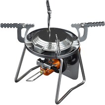 BOUNCE 세이프티 가스꾹 캠핑버너 LB-2002, 혼합색상, 1개