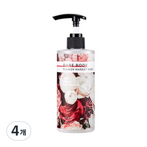 미샤 데어 바디 워시 양재꽃시장, 500ml, 4개