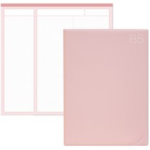 데얼스 도큐먼트 파일홀더 A4 + 노트패드 A4, 피치, 1세트