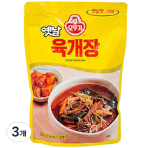 오뚜기 옛날 육개장, 500g, 3개