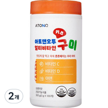 아토앤오투 유아용 멀티비타민 구미, 2개, 300g