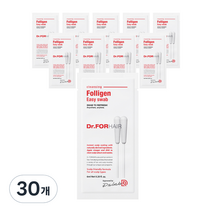 닥터포헤어 폴리젠 이지 스왑 두피 클렌징, 6ml, 30개