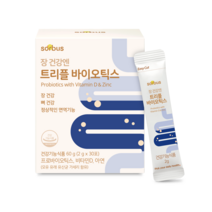 소버스 장 건강엔 트리플 바이오틱스 30p, 1개, 60g