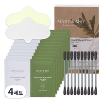 마리엔메이 데일리 세이프 블랙헤드 클리어 코팩 STEP1 10p + STEP2 10p 세트, 10개입, 4세트