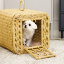 에스파스 켄넬 라탄 반려동물 사각하우스, 내츄럴