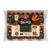 동원 양반 참숯 구이김, 4.5g, 16개