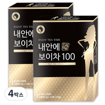 닥터루트 내안에 보이차, 14g, 4박스