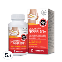 대웅생명과학 가르시니아 플러스, 112정, 100.8g, 5개