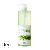 라라폴리 알로에베라 100 수딩젤, 1000ml, 5개