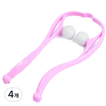 소프트볼 목마사지기, 4개, 핑크