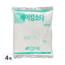 신진식품 베이킹 식소다, 1kg, 4개