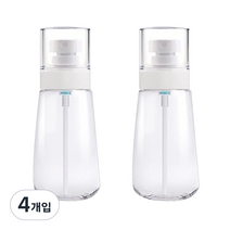 DM 뷰티 미스트 공병 80ml, 투명, 4개입