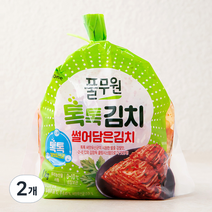 풀무원 풀무원 톡톡 썰은김치, 1kg, 2개