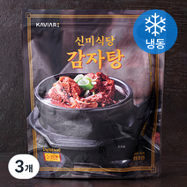 캐비아 신미식당 감자탕 2~3인분 (냉동), 1kg, 3개