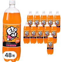 탑씨 일화 제로 오렌지 탄산음료, 1.5L, 48개