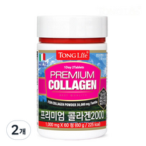 통라이프 프리미엄 콜라겐 2000 1개월분 60g, 2개