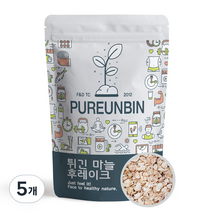 푸른빈 튀긴 마늘 후레이크, 500g, 5개