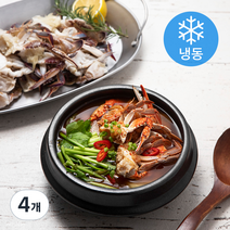 사랑해어 간편한 손질 꽃게 (냉동), 450g, 4개