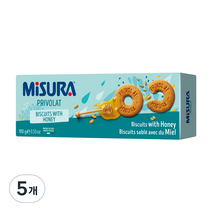 미주라 허니 비스켓, 100g, 5개