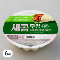 찬마루 새콤한맛무쌈, 300g, 6개