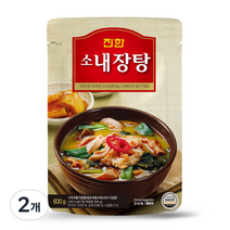 진한 소내장탕, 600g, 2개