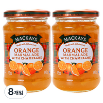 맥케이 오렌지 마멀레이드 잼, 340g, 8개입