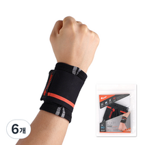 타이트엔드 손목보호대 TEBWS900 M, 6개