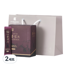 경방신약 녹용홍삼고 스틱 10g x 30p + 쇼핑백, 300g, 2세트