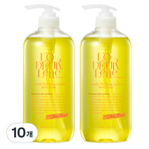 로더렛 인 잉글랜드 컬러핏 바디 워시 더 일랑 가든, 1000ml, 10개
