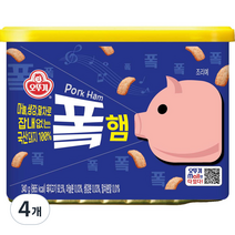 오뚜기 폭햄, 340g, 4개