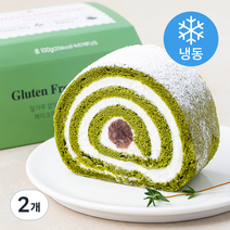 달롤 교토마차롤 조각 (냉동), 100g, 2개