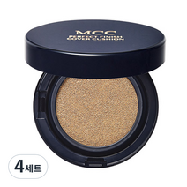 MCC 퍼펙트 피니쉬 커버 쿠션 SPF50+ PA+++ 12g + 리필 12g 세트, 21호 라이트베이지, 4세트