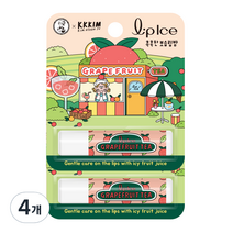 멘소래담 립아이스 KKKIM 립밤, 자몽티향, 3.5g, 4개