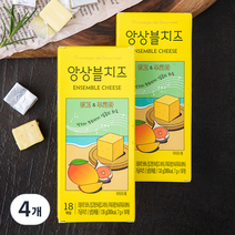 FromagedeGourmet 앙상블 치즈 망고 & 무화과 18개입, 126g, 4개