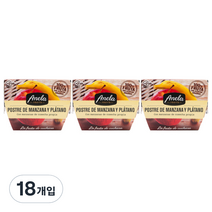 아넬라 첫시작 리얼 과일 디저트 세트, 바나나, 100g, 18개입