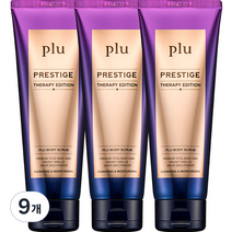 플루 바디 스크럽 프레스티지 테라피 에디션, 180g, 9개