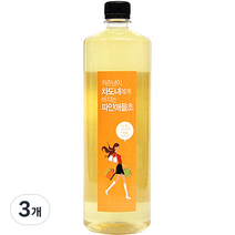 천년미인 차도녀 파인애플초, 1000ml, 3개