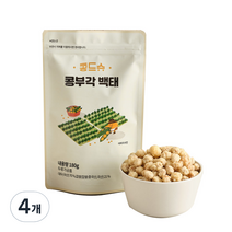 콩드슈 콩부각 백태, 180g, 4개