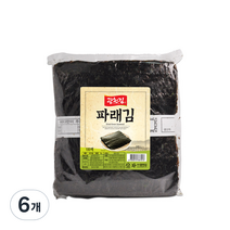 광천김 파래 생김 100p, 6개, 150g